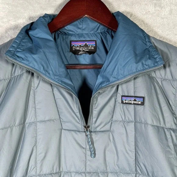 Patagonia Pullover Jacket Mens XS Lightweight Insulated Box Quilted 20835